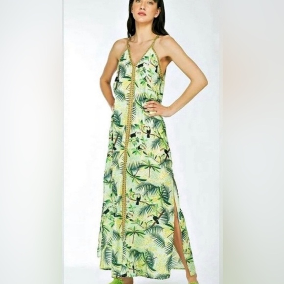 NWT AMERICA AND BEYOND MAXI SUNDRESS, size small - Picture 1 of 7